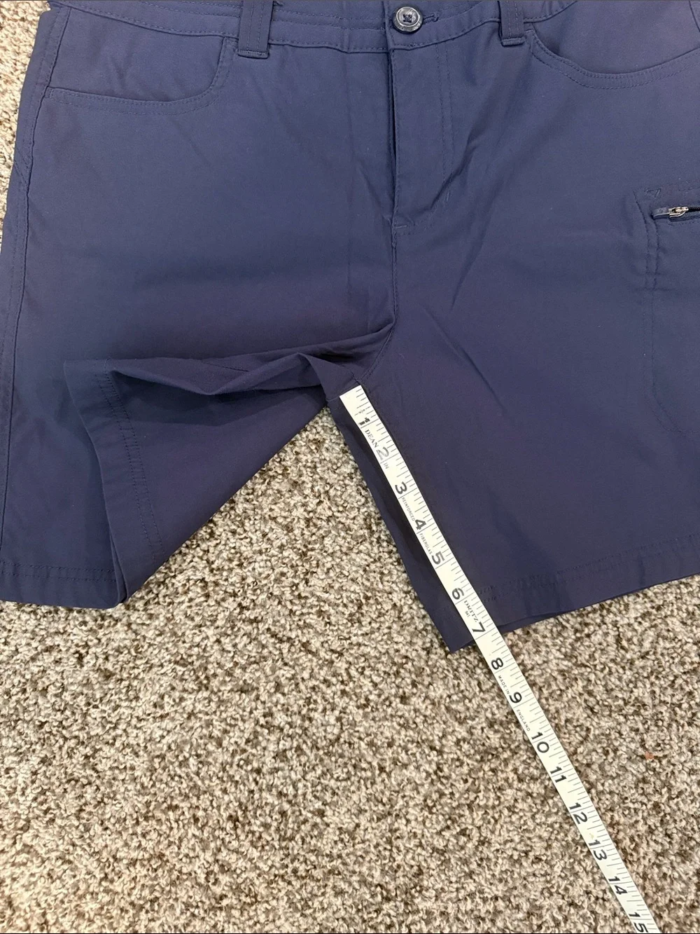 Eddie Bauer Rainier Navy Women's Shorts 12 - Picture 3 of 6